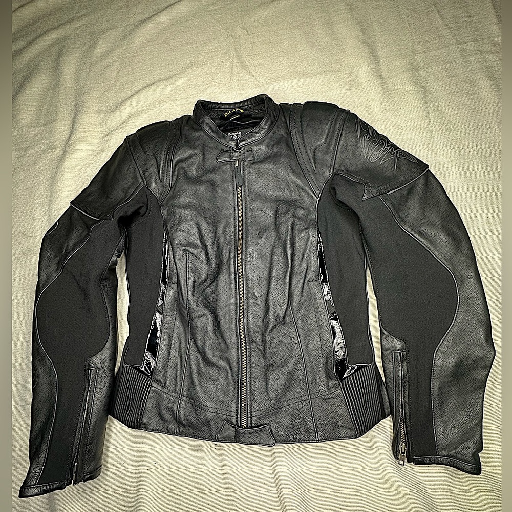 Get Stung Scorpion EXO Leather Motorcycle Riding jacket